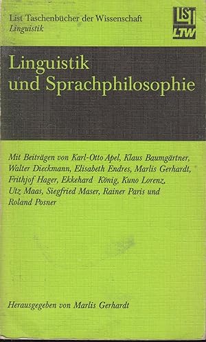 Seller image for Linguistik und Sprachphilosophie for sale by PRISCA