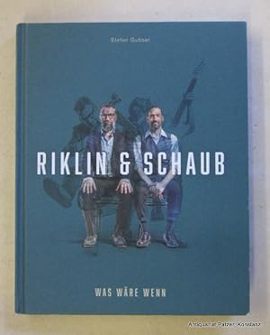 Bild des Verkufers fr Rinklin & Schaub. Was wre wenn. Zrich, Riklin & Schaub, 2020. Mit zahlreichen Illustrationen u. fotografischen Abbildungen. 91 S. Illustrierter Or.-Pp. (ISBN 9783033080249). zum Verkauf von Jrgen Patzer