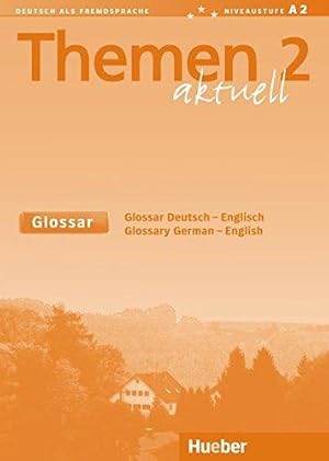 Image du vendeur pour Themen Aktuell: Glossar Deutsch - Englisch 2 mis en vente par WeBuyBooks