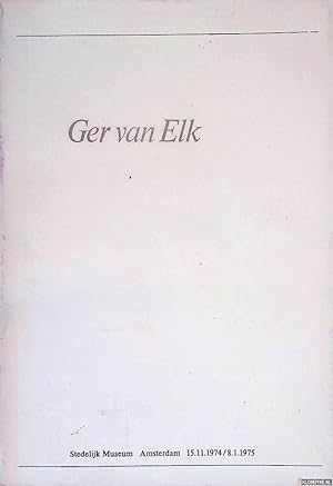 Seller image for Stedelijk Museum: Ger van Elk for sale by Klondyke