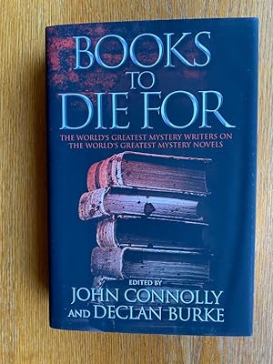 Seller image for Books to Die For for sale by Scene of the Crime, ABAC, IOBA