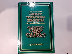 Seller image for A Pictorial Record of Great Western Engines Volume One for sale by The Moffat Bookshop