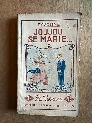 Seller image for Joujou se marie for sale by Dmons et Merveilles
