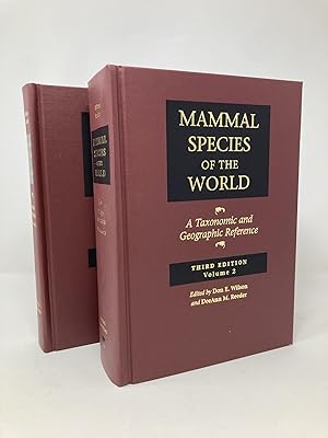 Imagen del vendedor de Mammal Species of the World : A Taxonomic and Geographic Reference, 2-volume set a la venta por Southampton Books