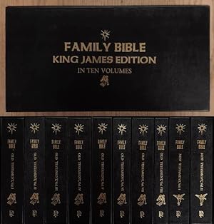 Imagen del vendedor de Family Bible King James Edition in Ten Volumes (Old Testament + New Testament) a la venta por Frans Melk Antiquariaat