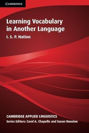 Image du vendeur pour Learning Vocabulary in Another Language (Cambridge Applied Linguistics) mis en vente par WeBuyBooks