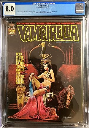 VAMPIRELLA No. 23 (April 1973) - CGC Graded 8.0 (VF)