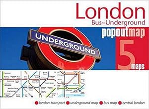 Bild des Verkufers fr London Bus and Underground PopOut Map (PopOut Maps) zum Verkauf von WeBuyBooks