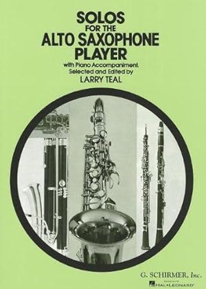 Bild des Verkufers fr Solos for the Alto Saxophone Player zum Verkauf von WeBuyBooks