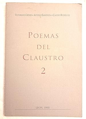 Seller image for Poemas del claustro 2. for sale by Aaromadelibros