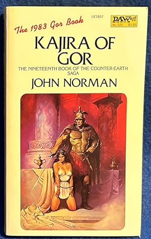 Seller image for Kajira of Gor; the 19th Book of the Counter?Earth Saga for sale by TNT ENTERPRIZES