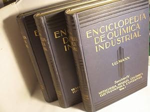 Enciclopedia de química industrial. Sección IV. Metalurgia, minería, cerámica, electroquímica, ex...