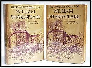 Bild des Verkufers fr The Complete Works of William Shakespeare Arranged in Their Chronological Order. [Two Volumes Complete] zum Verkauf von Blind-Horse-Books (ABAA- FABA)