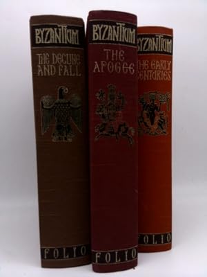 Bild des Verkufers fr Byzantium Folio Society Books 3 vol. set/Early Centuries, Apogee, Decline and Fall zum Verkauf von ThriftBooksVintage