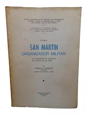 San Martín Organizador Militar