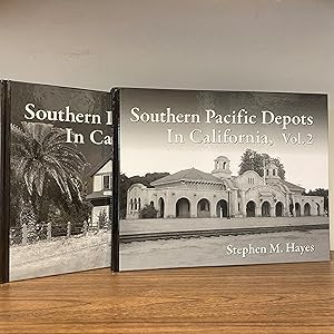 Bild des Verkufers fr Southern Pacific Depots in California [Complete in two signed, ltd ed volumes] zum Verkauf von The BOOKtique