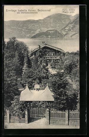 Ansichtskarte Beckenried, Ermitage Isabella Kaiser