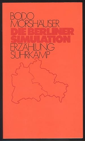 Seller image for Die Berliner Simulation. Erzhlung. for sale by Versandantiquariat Markus Schlereth