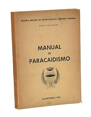 Imagen del vendedor de MANUAL DE PARACAIDISMO a la venta por Librera Monogatari