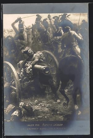 Ansichtskarte Marengo, le canonnier Barailler, Schlachtfeld während der Befreiungskriege