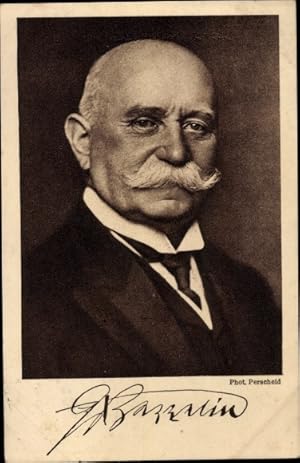 Ansichtskarte / Postkarte Ferdinand Graf von Zeppelin, Portrait, Reichsausschuss Zeppelin Eckener...