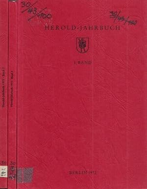 Imagen del vendedor de Herold - Jahrbuch. 3 aufeinanderfolgende Bnde der Reihe: 1. Band, 1972 - 3. Band 1974. a la venta por Antiquariat Carl Wegner