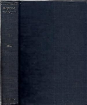 Imagen del vendedor de Projective Techniques. A dynamic approach to the study of the personality. a la venta por Antiquariat Carl Wegner