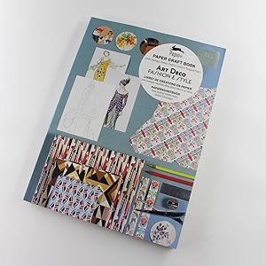 Image du vendeur pour Art Deco Fashion And Style: Paper Craft Book with Cards, Envelopes, Stickers, Tags & Colouring Sheets book by Pepin Van Roojen mis en vente par West Cove UK