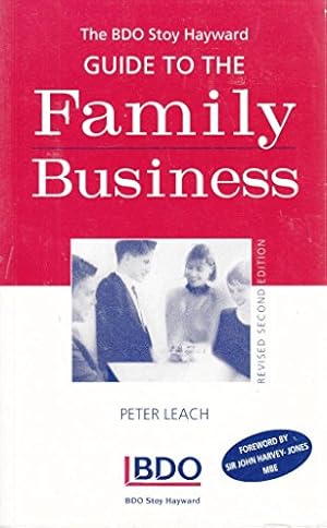 Imagen del vendedor de Stoy Hayward Guide to the Family Business a la venta por WeBuyBooks