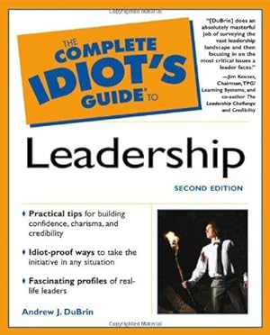 Seller image for Complete Idiot's Guide to Leadership for sale by WeBuyBooks