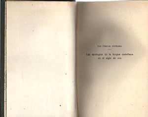 LAS APOLOGÍAS DE LA LENGUA CASTELLANA EN EL SIGLO DE ORO.