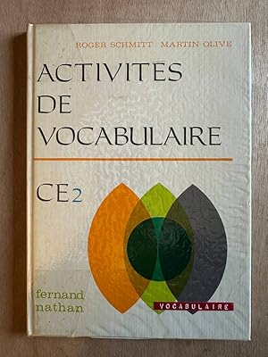 Immagine del venditore per Activits de vocabulaire CE2 venduto da Dmons et Merveilles