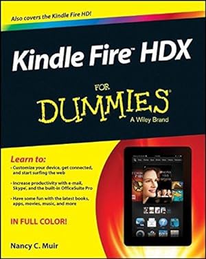Bild des Verkufers fr Kindle Fire HDX For Dummies zum Verkauf von WeBuyBooks