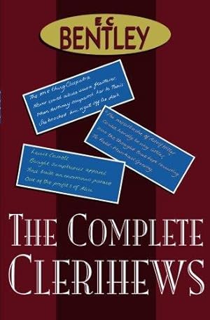 Seller image for The Complete Clerihews for sale by WeBuyBooks