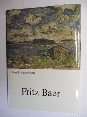 Bild des Verkufers fr Fritz Baer 1850-1919 - Der Landschaftsmaler *. zum Verkauf von Antiquariat am Ungererbad-Wilfrid Robin