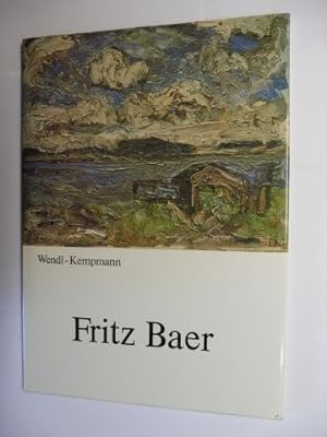 Bild des Verkufers fr Fritz Baer 1850-1919 - Der Landschaftsmaler *. zum Verkauf von Antiquariat am Ungererbad-Wilfrid Robin