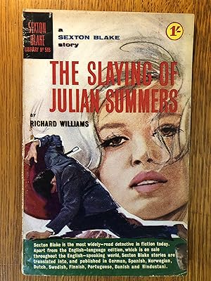 Sexton Blake Library #518 The Slaying of Julian Summers