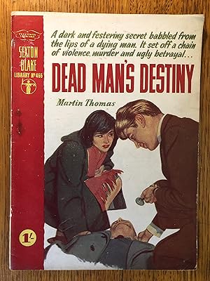 Sexton Blake Library #466 Dead Man's Destiny