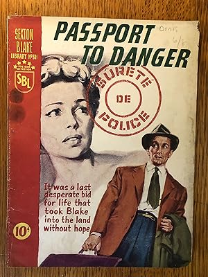 Sexton Blake Library #391 Passport to Danger