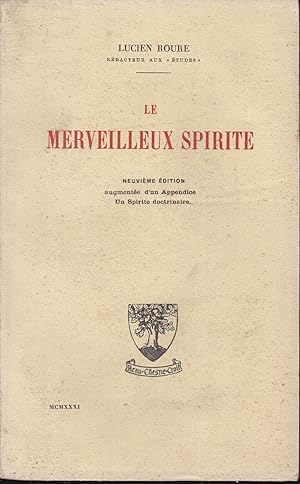 Bild des Verkufers fr Le merveilleux spirite zum Verkauf von PRISCA