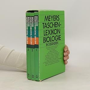 Seller image for Meyers Taschenlexikon Biologie : in 3 Bnden (3 svazky) for sale by Bookbot