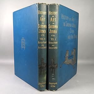 Imagen del vendedor de History of Art in Sardinia, Judaea, Syria, and Asia Minor [Two Volumes] a la venta por William Chrisant & Sons, ABAA, ILAB. IOBA, ABA, Ephemera Society