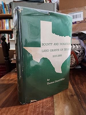 Image du vendeur pour Bounty and Donation Land Grants of Texas 1835-1888 mis en vente par Nash Books