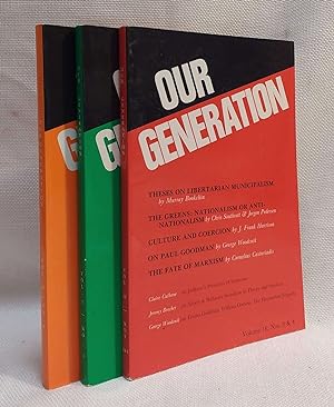 Bild des Verkufers fr Our Generation [three issues (vol. 16, no. 3 & 4 [double issue] & vol. 17, nos. 1 & 2)] zum Verkauf von Book House in Dinkytown, IOBA