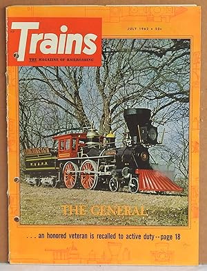 Bild des Verkufers fr Trains: The Magazine of Railroading July 1962 zum Verkauf von Argyl Houser, Bookseller