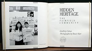 Seller image for HIDDEN HERITAGE. The Fairfield Community. Photographs by Bruce Hart. for sale by The Antique Bookshop & Curios (ANZAAB)