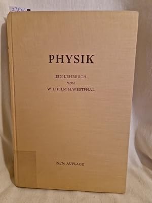 Imagen del vendedor de Physik: Ein Lehrbuch. a la venta por Versandantiquariat Waffel-Schrder