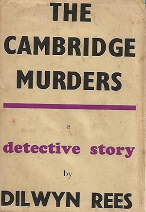 Image du vendeur pour The Cambridge Murders mis en vente par Badger Books