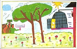 Bild des Verkufers fr Ansichtskarte / Postkarte Amnistia Internacional, Seccion Peruana, Concurso de Dibujo Infantil sobre Derechos Humanos zum Verkauf von akpool GmbH