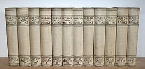 12 Bücher: Leopold von Rankes Historische Meisterwerke. Weltgeschichte Band 1-14 in 7 Bänden. / R...